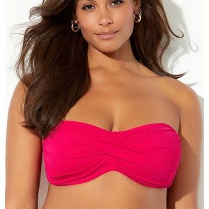 Strapless Bandeau bikini top